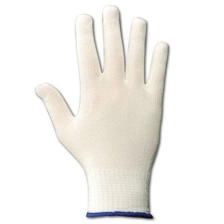 Magid KnitMaster 30NY 8 Lightweight Machine Knit Nylon Gloves, L, 12PK 30NY-L